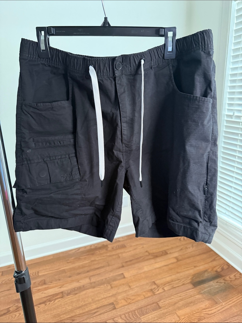 BYLT Basics Black Cargo Shorts